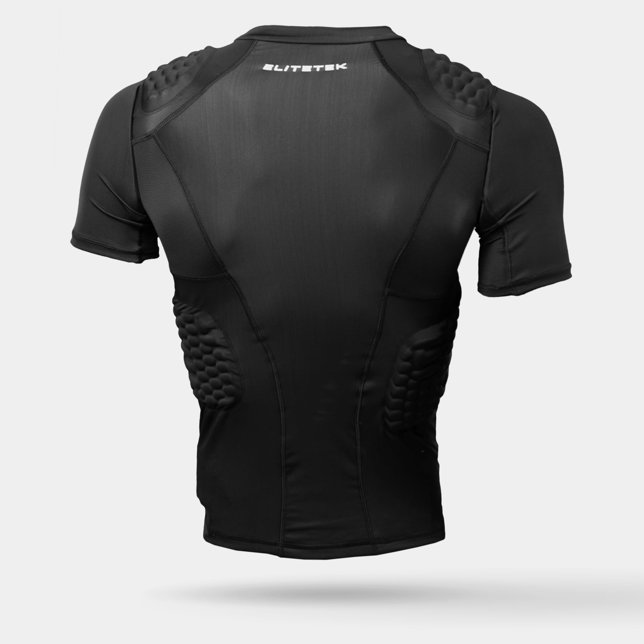 Padded best sale compression shirt