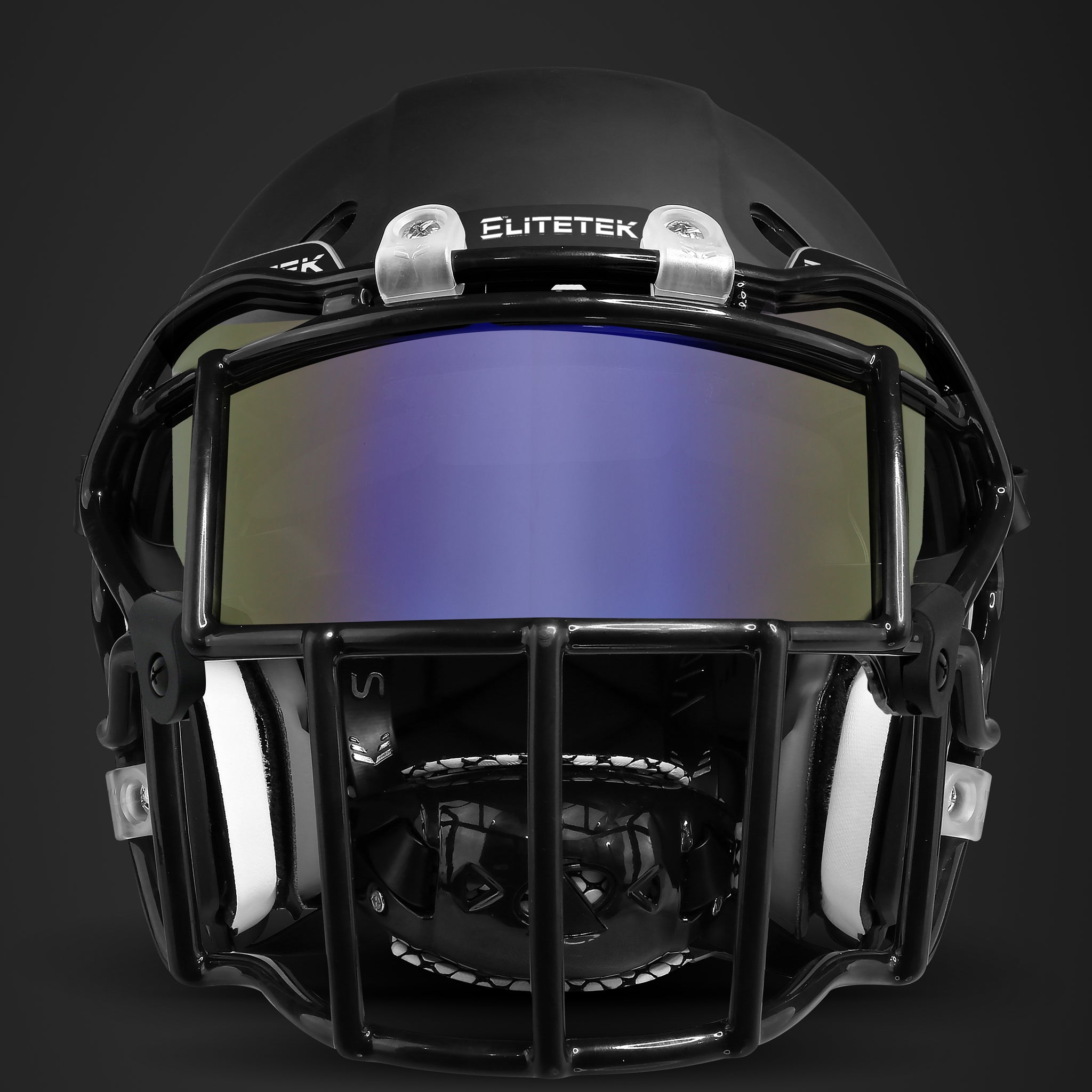 Dark visor best sale football helmet