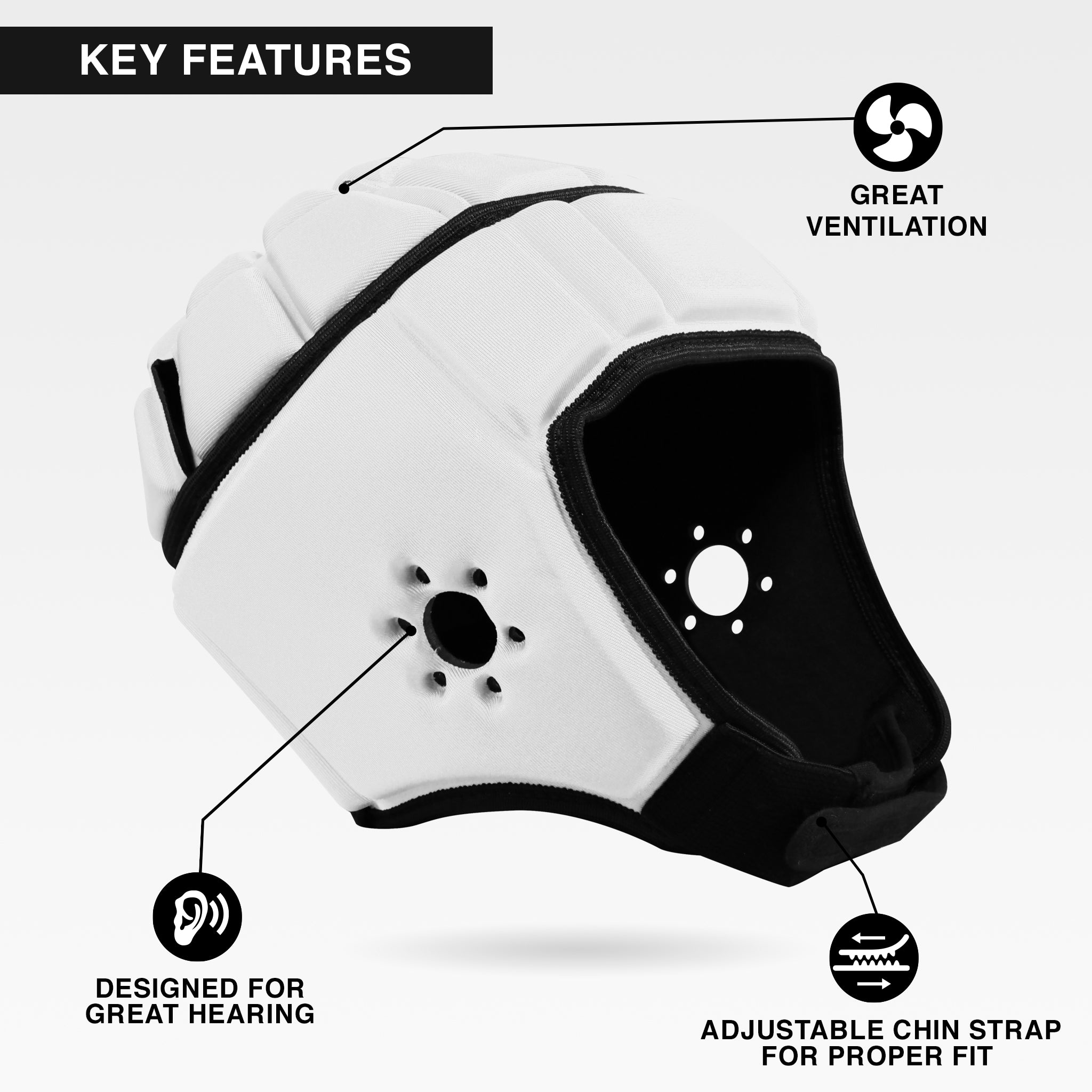 Elitetek soft padded store headgear